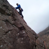 What they don't tell you in the guidebook - Pinnacle Ridge, Polldubh crags