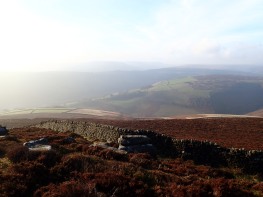 A view of the Derwent Valley from Derwent Edge.